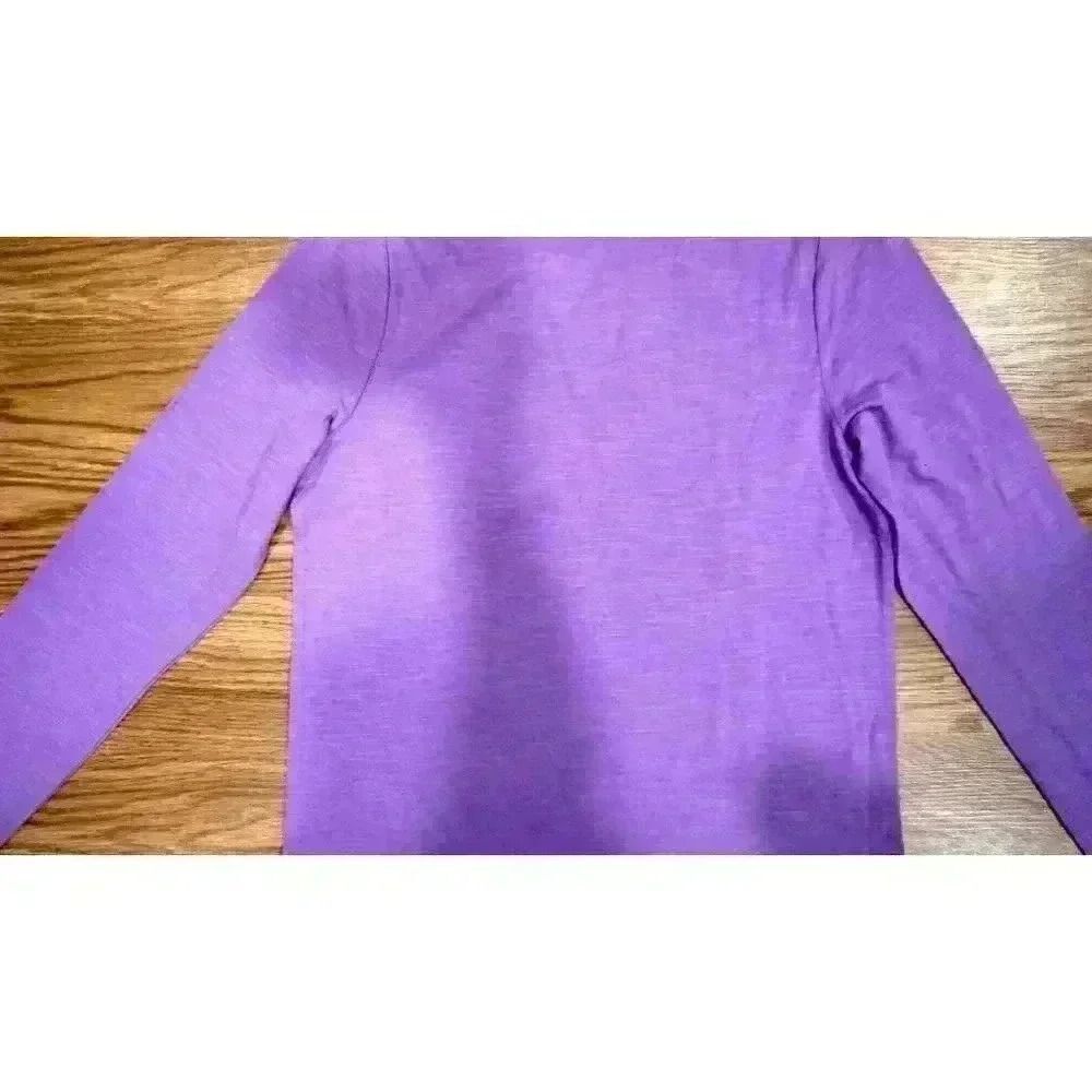 NWT SO Girl's Purple Long Sleeve Shirt "Life Is Sweet", Size XL (14/16) - Picture 9 of 10